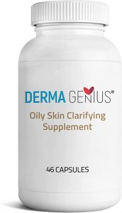 4.مكمل ديرما جينيس المنظف للبشرة الدهنية DERMA GENIUS oily skin clarifying supplement