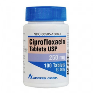10. سيبروفلوكساسين (سيبرو)  Ciprofloxacin