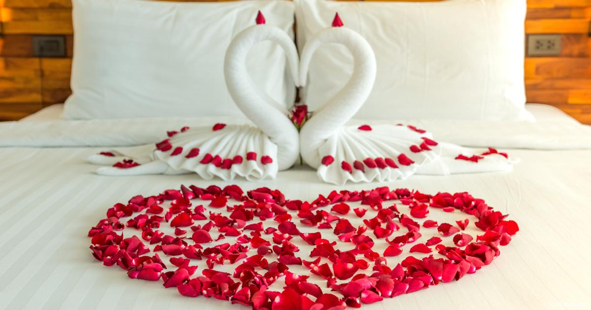 الزهور لتزيين غرف النوم