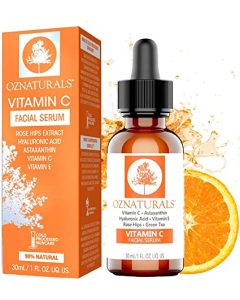 سيروم فيتامين C للوجه من أوزناتشورالز OZNaturals vitamin c facial serum