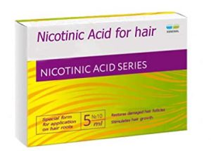 3.حمض النيكوتينيك للشعر من ميرولا أمبولات (فيتامين B3 / نياسين) / تقوية الشعر Mirolla nicotinic acid for hair ampules (VITAMIN B3/NIACIN)/ STRENGTHENING THE HAIR
