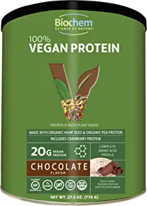 3. بروتين نباتي 100% من بايوكيم  Biochem 100% vegan protein