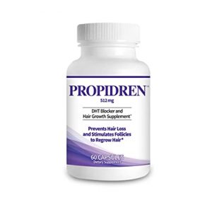 4.بروبيدرين من هيرجينيكس - مانع DHT مكمل لنمو الشعر Hairgenics Propidrin - DHT Blocker Hair Growth supplement 
