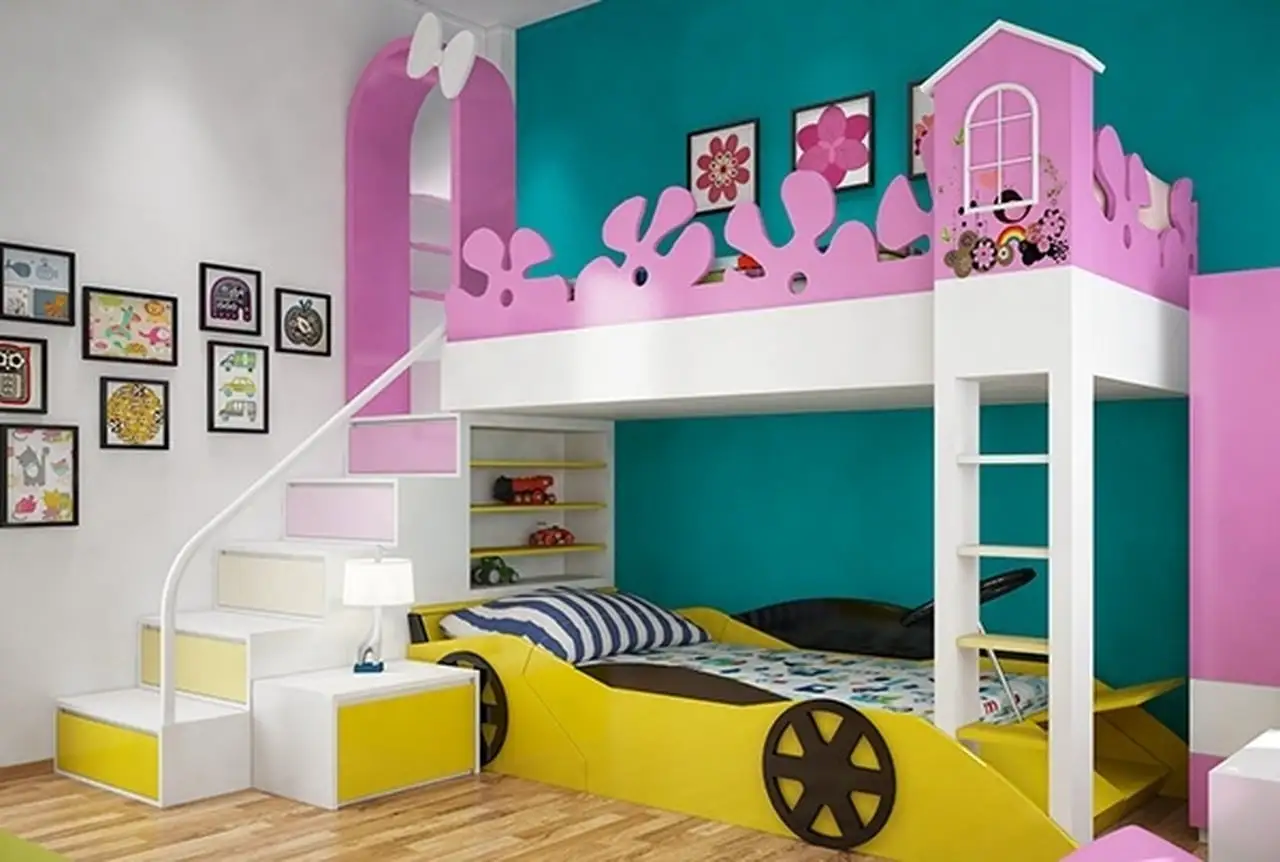 Romantic touch for children's rooms