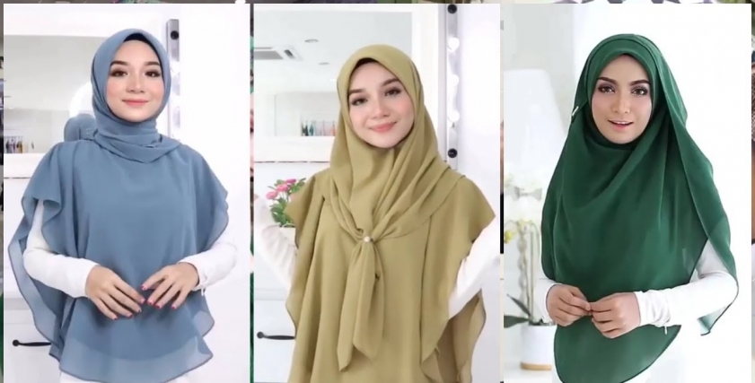 صور من الحجاب الماليزي