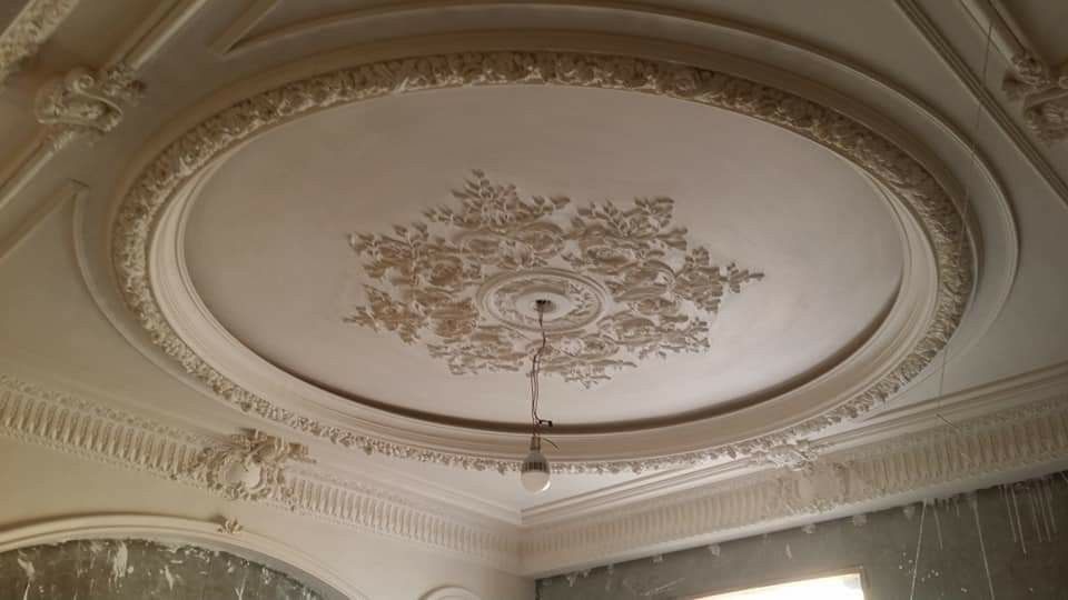 Ornate ceiling decoration