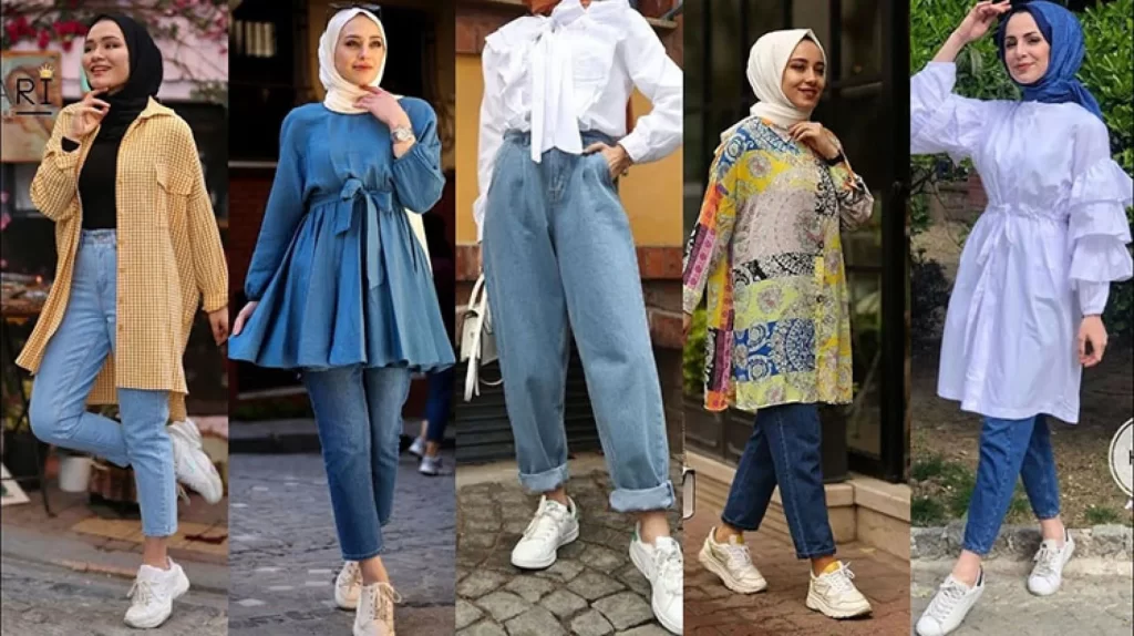 لوك كامل بملابس جينز