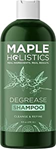 4.شامبو مابل هوليستيكس لإزالة الدهون Maple holistics degrease shampoo