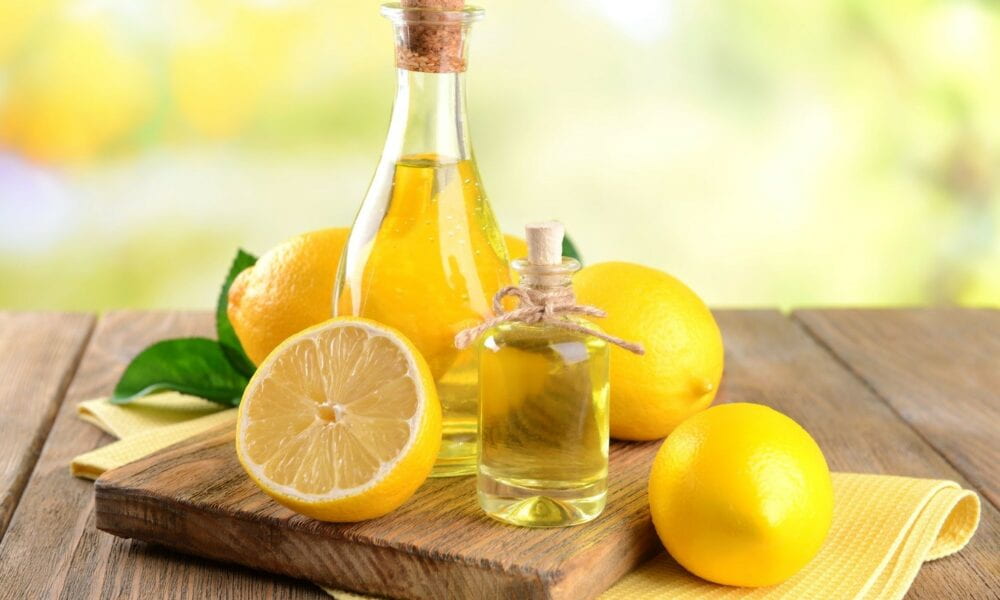 وصفات زيت الليمون الأساسي