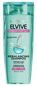 9.لوريال باريس إلفيف كلاي لإعادة التوازن L'Oréal Paris Elvive Clay Rebalancing Shampoo