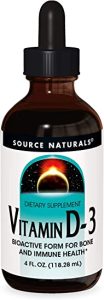 5. سورس ناتشورالز فيتامين د-3 قطرات سائلة Source Naturals Vitamin D-3 Liquid Drops