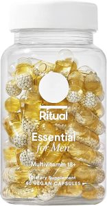 9. ريتوال ايسينشال للرجال متعدد الفيتامينات 18+ Ritual Essential for Men+18 Multivitamin 