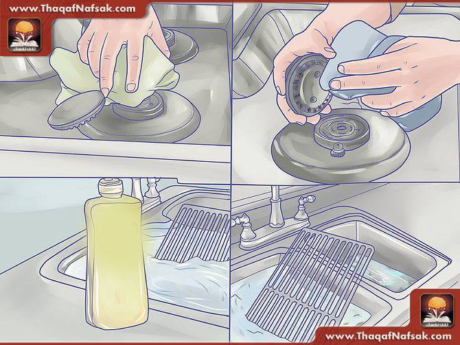 تنظيف المطبخ بالصور 9