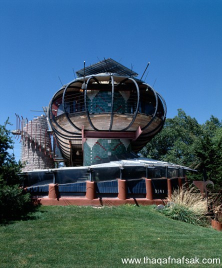 Bart Prince Residence and Studio, Albuquerque, New Mexico, 1983. Architect: Bart Prince